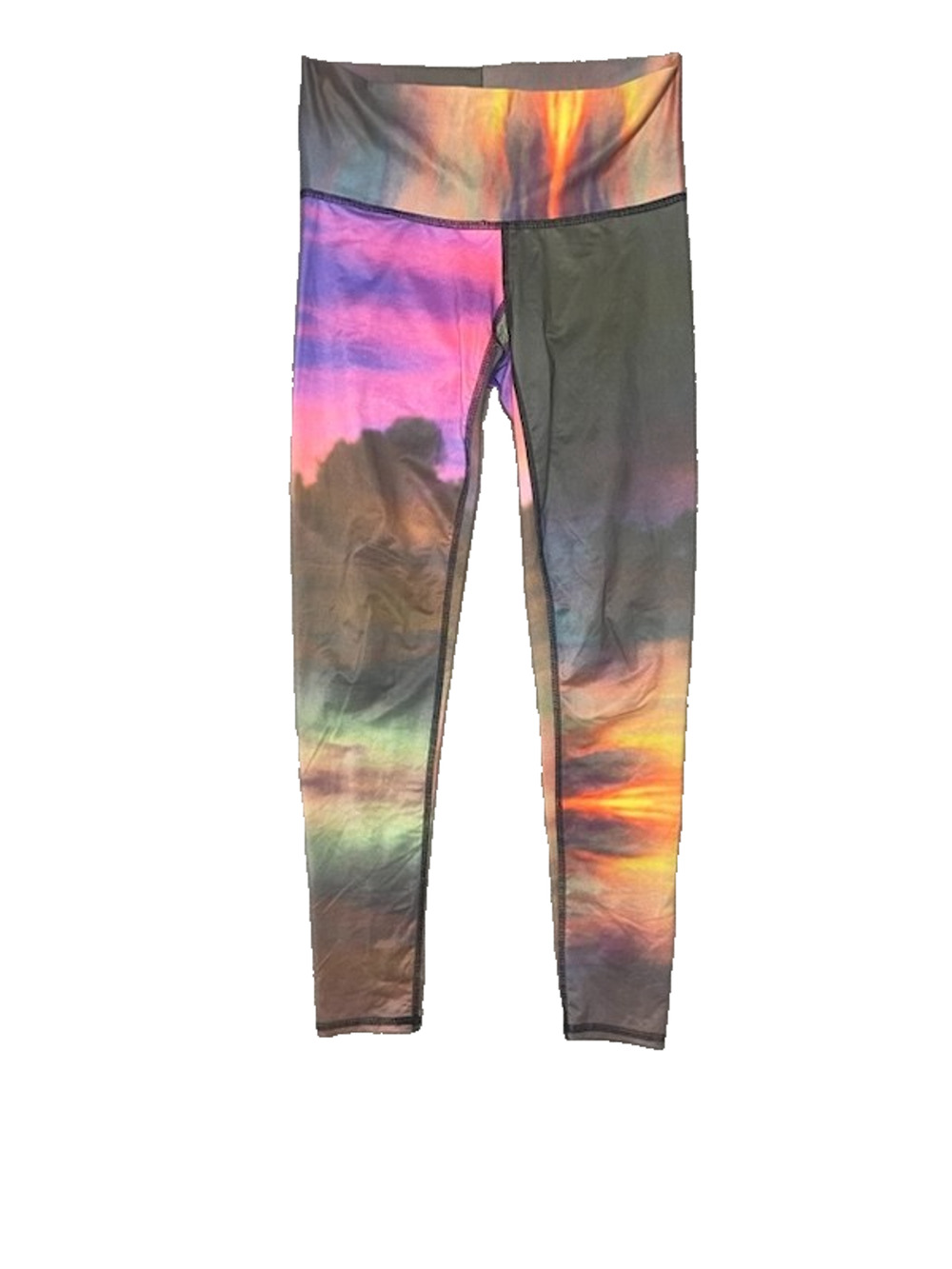 Teeki Sunset Clouds Leggings Size M